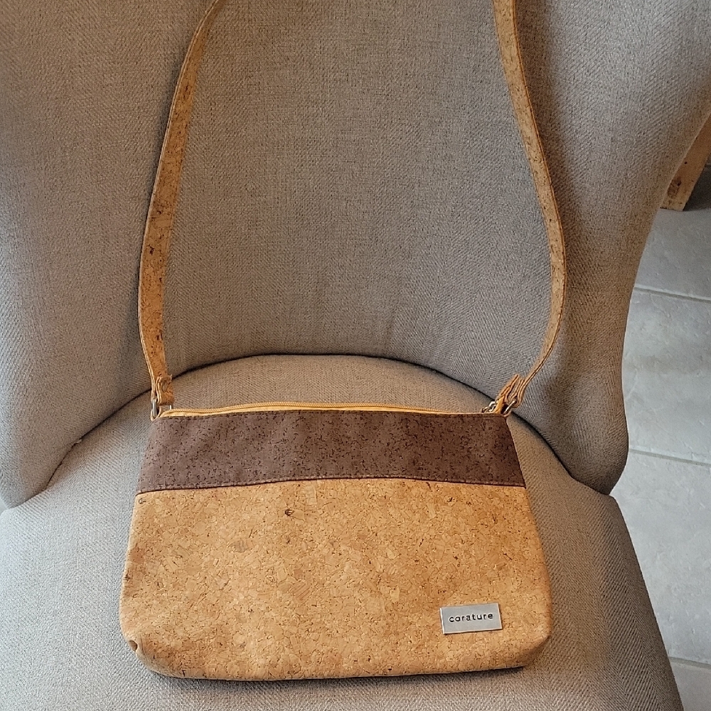 Tan and Brown Women's Bag by corature